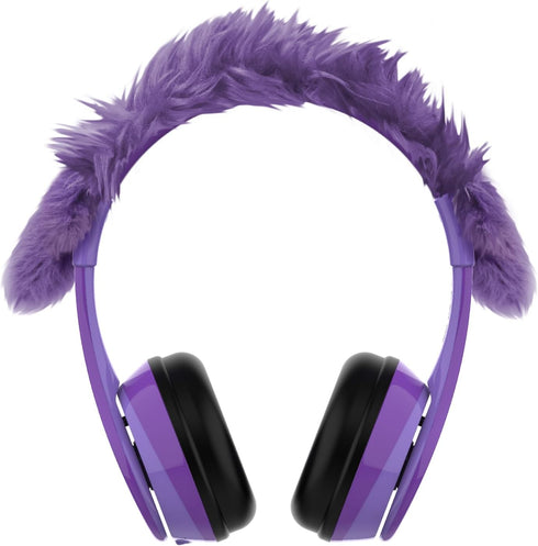 eKids IF Bluetooth Headphones, Wireless Headphones with Microphone Includes Aux Cord, Volume Reduced Kids Foldable Headphones for School, Home, or...