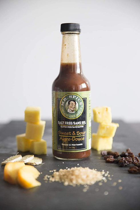 Mr. Spice Organic - Salt Free Sauce (Sweet & Sour, Single)...