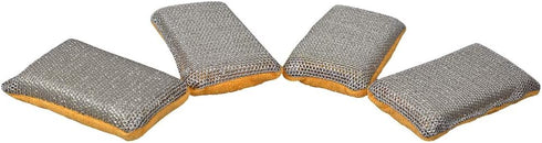 Home Basics Multi-Purpose Dual Action Microfiber Scrubbing Sponges (1)...