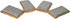 Home Basics Multi-Purpose Dual Action Microfiber Scrubbing Sponges (1)...