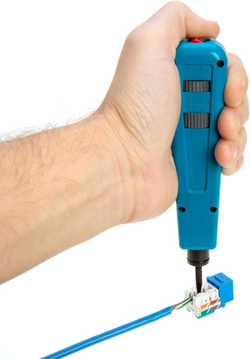 Cables Direct Online Cat5 / Cat6 RJ45 Cable Impact Punch Down Tool 110/66 Blade Network Wire...
