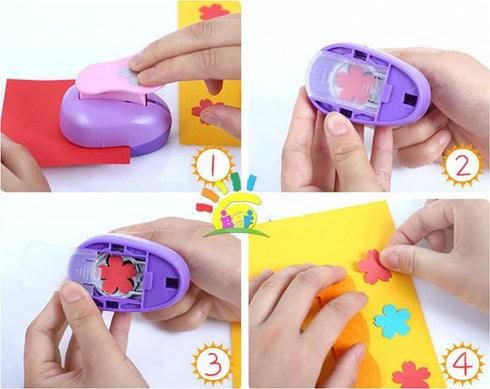 Crafts Punch Set 5/8-Inch Paper Punches,Pack of 3,Heart,Circle,Star...