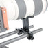 NICEYRIG Long Lens Support Bracket Height Adjustable with 15mm Rod Clamp for Follow Focus DSLR Camera 15mm Rail Block System...