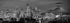 PHOTOSBYJON Seattle Skyline 2020 Photo Print UNFRAMED Dusk BW Black & White City Downtown 11.75 inches x 36 inches Rainier Photographic Panorama P...