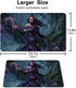 Liliana, Waker of The Dead - Board Game TCG Playmat Table Mats Size 23.6X13.8 inch Games Mousepad Compatible for TCG MTG Playmat Bag...