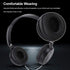 93dB Portable Wired Headset, Support FM Automatic Search, Foldable Noise Cancelling Headphone, for Sports for Travel...
