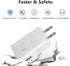 Adaptive Fast Charger Kit with USB Type C Cable?5 ft? Fast Charging Wall Charger Block Compatible with Samsung Galaxy S21/S21 Ultra/S20/S20+/S10/S...