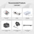 SMALLRIG 1/4" to 1/4" Male Threaded Screw Adapter Double Head Stud for Camera Cage Monitor LED Microphone, Pack of 2-828...