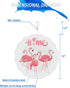 Wind Spinners, Tropical Animal Flamingo Pink Hanging Wind Spinners for Yard and Garden 3D Stainless Steel Metal Sculptures Crafts Ornaments 8 Inch...