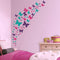 Jeyfel Decals: Butterfly Wall Decals- Purple, Pink & Turquoise Set. DIY Decoration. Beautiful Butterfly Wall Stickers. Girls, Nursery, Room Decor....