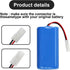H18650CH-4S1P Vacuum Compatible for Xiaomi MI G1, Mop Essential G1 MJSTG1, SKV4136GL, MC-WRC53,Phicomm X3 Robot Vacuum Cleaner 2600mAh 14.4V...