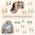 DOODLE HOG Polymer Clay Earring Making Kit, Gift for Teens and Adults, Make 12 Earrings, Jewelry Making Supplies for Kids and Adults - Arts and Cr...