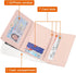 Sunwel Fashion Girls Cute Cow Print Wallet Small Tri-folded Wallet Cash Pocket Card Holder ID Window Purse for Women...