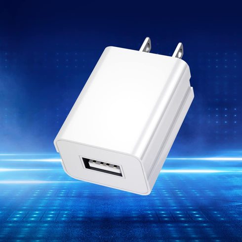 Mubarek USB Wall Charger,Fast Charger Safe USB Charger Block, Compact Fast Charging Block Adapter, Portable Power Adapter Lighting USB Charger Blo...