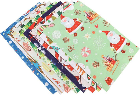 Sewing Fabric, Craft Fabric Felt Squares Felt Craft Felt Fabric Sheets 8Pcs Fabric Squares, for Christmas Crafts Coasters Crafts DIY...