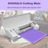 DOOHALO Cutting Mat for Silhouette Cameo 4 Cutting Machine Varietygrip Cutting Mat 12 X 12 inch 3 Pack Replacement Adhesive Mats for Silhouette Cu...