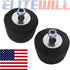 ELITEWILL 2 PC Hood Bumper Stops Fit for Jeep Wrangler 1987-2016 Cushion Stoppers Black Rubber...