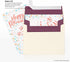 LUXPaper A2 Invitation Envelopes | Peel & Press | 4 3/8" x 5 3/4" | Vintage Plum | 80lb. Text | 50 Qty...