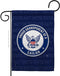 Breeze Decor Proud Grandparent Sailor Garden Flag Armed Forces Navy USN Seabee United State American Military Veteran Retire Official House Banner...