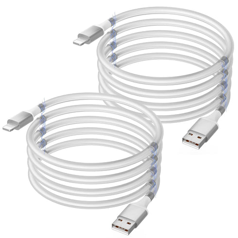 for Innovative Magnetic Charging Cable (2 Pack 6ft) Tangle-Free Charging Cable with Surrounded Magnets Easy Storage Hassle-Free Handling Fast Char...
