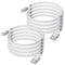 for Innovative Magnetic Charging Cable (2 Pack 6ft) Tangle-Free Charging Cable with Surrounded Magnets Easy Storage Hassle-Free Handling Fast Char...