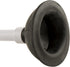 PlumbCraft 14-18-in. Stow-Away Plunger with Adjustable Handle 7503500, Heavy Duty Toilet Plunger for Households, Ergonomic Plunger to Unclog Toile...