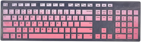 iKammo Keyboard Cover Skins Compatible with Dell KB216 & KM636 Keyboards & Dell Optiplex 5250/3050/3240/5460/7450/7050 & Inspiron AIO 3475/3670/34...