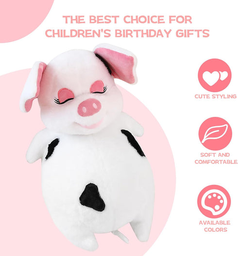 Pig Plush Toys for Kids Birthday Gifts for Girls Boys Christmas Day Giftsfor Toddlers Pig Stuffed Animal Hugging Pillow Easter Gifts for Toddlers,...