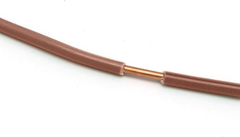 THE CIMPLE CO 10 Feet (3 Meter) - Insulated Solid Copper THHN/THWN Wire - 14 AWG, Made in The USA, Residential, Commerical, Industrial, Grounding,...