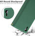 EYZUTAK Case for iPhone XR, Glossy PU Leather 9 Card Slots Magnetic Closure Detachable Wrist Strap Zipper Wallet Shockproof Removable Back Cover C...