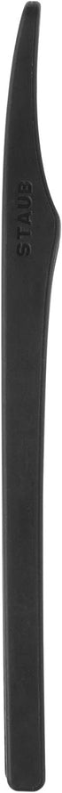 STAUB Tongs, 12.25-inch, Great for Flipping or Turning Foods, Durable BPA-Free Matte Black Silicone, Safe for Nonstick Cooking Surfaces...