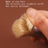 3 Sets of Pig Bristle Brush Set, Art Painting Wooden Brush with Short Handle, Suitable for Oil Painting/Acrylic Painting...