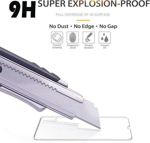 (3 Pack) Compatible for Nokia G300 5G Screen Protector Tempered Glass, (6.52 inch) Touch Sensitive,Case Friendly, 9H Hardness...