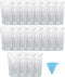 20 Pcs Liquor Flasks Cruise Pouch Reusable Sneak Travel Drinking Alcohol Flask Concealable Plastic Flasks bags with Funnel (16 oz)...