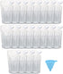 20 Pcs Liquor Flasks Cruise Pouch Reusable Sneak Travel Drinking Alcohol Flask Concealable Plastic Flasks bags with Funnel (16 oz)...