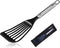 KSENDALO Thin Kitchen Spatula Turner for Egg,Fish, Slotted Flexible Plastic Spatula for Nonstick Cookware, Idea Kitchen Utensil for Egg, Bacon, Fi...
