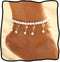 O Jeweky Boho Pearl Anklets Gold Crystal Ankle Bracelets Chain Beach Foot Jewelry for Women...