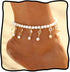 O Jeweky Boho Pearl Anklets Gold Crystal Ankle Bracelets Chain Beach Foot Jewelry for Women...