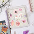 Flower Stickers 50 Pcs, Vinyl Waterproof Cute Plant Floral Stickers for Scrapbook Journal Water Bottles Phone Laptop Computer Envelopes Supplies...