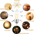 Svater 15 Pack 2W S14 Replacement LED Bulbs for Outdoor String Light, Dimmable Plastic Vintage Edison Bulb Lights, E26 Base,IP65 Waterproof, Warm ...
