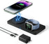 Wireless Charging Pad for Apple Device, GEEKERA Magnetic 2 in 1 Dual Wireless MagSafe Charger for iPhone 15/14/13/12 Pro Max/Pro/Mini, Apple Watch...