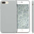 kwmobile Case Compatible with Apple iPhone 7 Plus/iPhone 8 Plus Case - TPU Silicone Phone Cover with Soft Finish - Light Grey Matte...