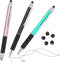 Penyeah Stylus Pen for Touchscreen, 3 Pack 0.16'' Fine Point Rubber Tip Stylus Pen for iPad iPhone Android Tablet Samsung Galaxy,Amazon Fire, Easy...