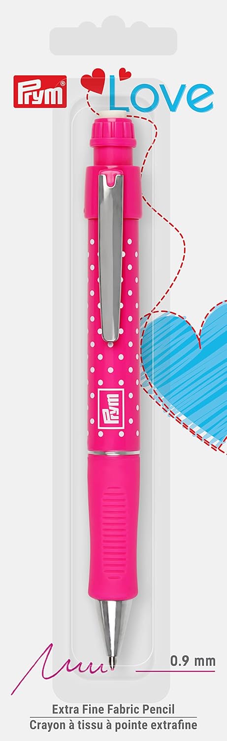 Prym Love Extra Fine Pink Fabric Pencil...