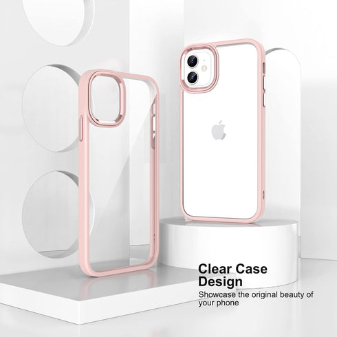 ULAK Compatible with iPhone 12 Case Clear, iPhone 12 Pro Cover Transparent Bling Soft TPU Women Girls Shockproof Protective Phone Case Designed fo...