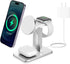 15W 3 in 1 Charging Station for Apple MagSafe Charger Stand -Wireless Charger for iPhone 12 13 14 15 pro max Plus for Apple Watch Charger 9 8 7 6 ...