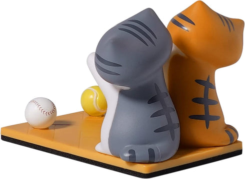 Cute Cat Smartphone Stand Phone Holder Cartoon Animal Japanese Anime (Pumpkin and Gabriel)......