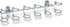 Triton Products Multi-Ring Tool Holder Pegboard Hook, 9 Inch, Silver, 2 Count...