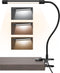 JHD LED Desk Lamp with Clamp - Adjustable 3 Modes, 10 Brightness Levels, USB Eye Caring Flexible Gooseneck Desk Light, Perfect for Home Office, Do...