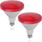 CICINY Par38 Red Flood Light Bulb - 15W (100Watt Equivalent) - E26 Base Red LED Flood Lights 2 Pack, Party Decoration, Porch, Home Lighting, Holid...